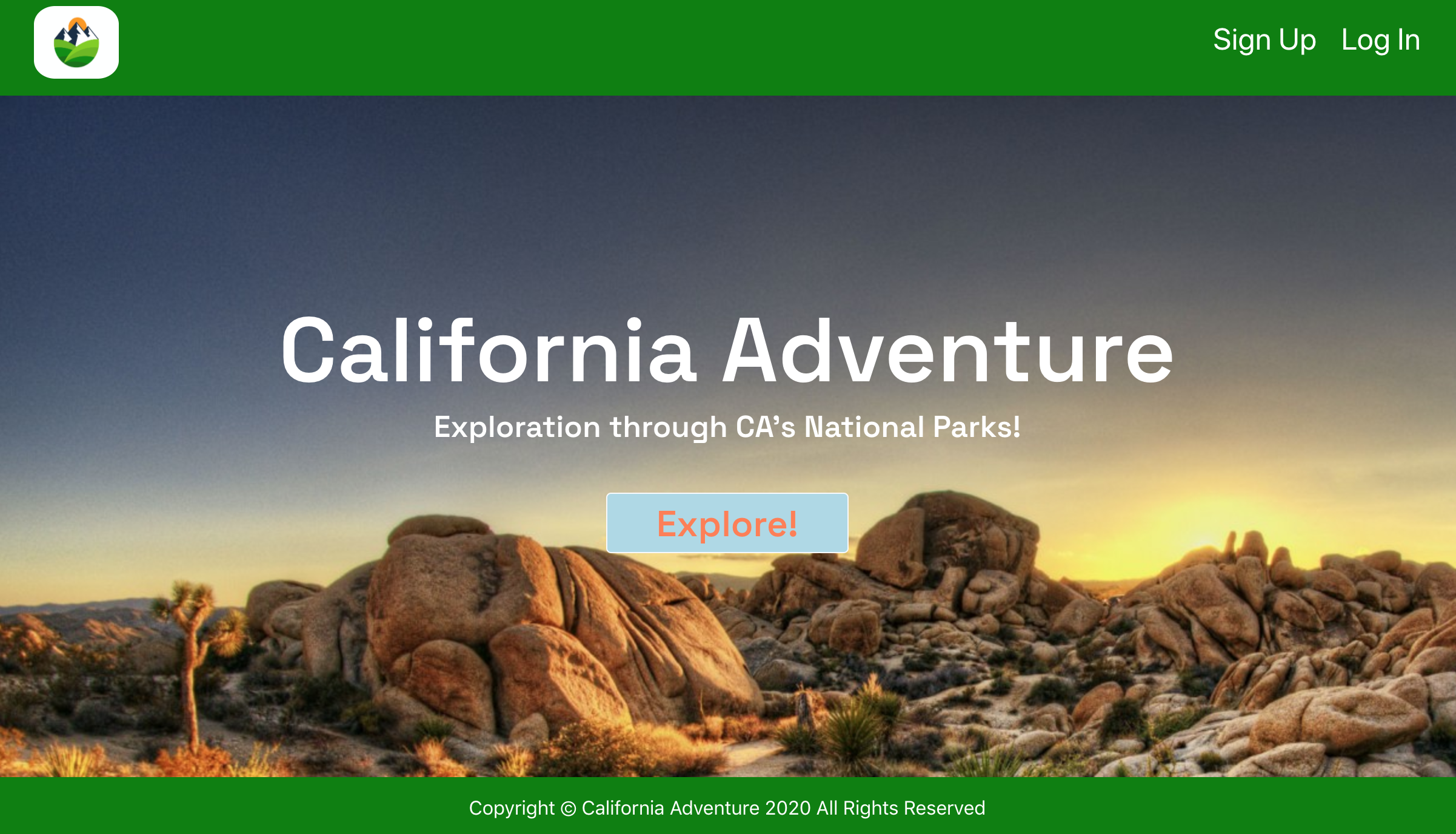California Adventure HomePage