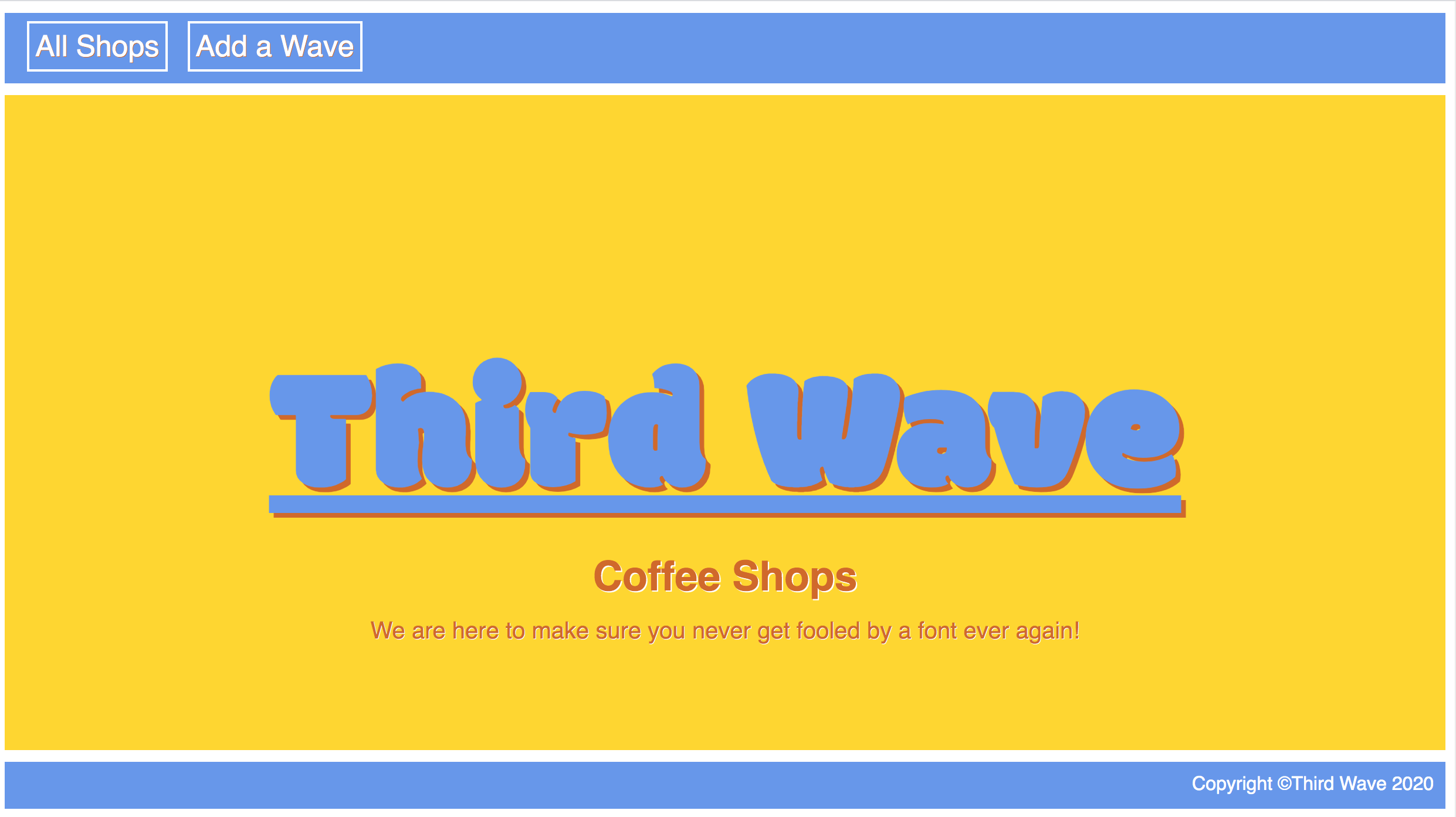 Third Wave HomePage